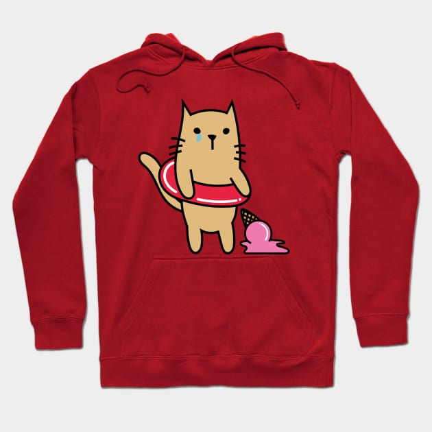 A CAT'S SUMMER Hoodie by EdsTshirts